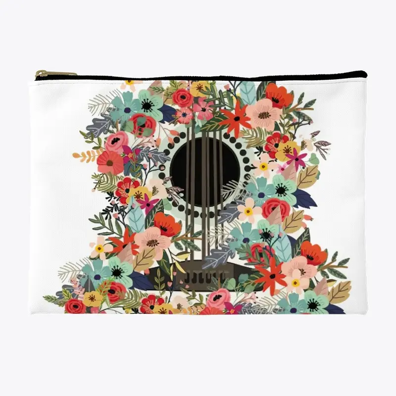 Guitar flowers